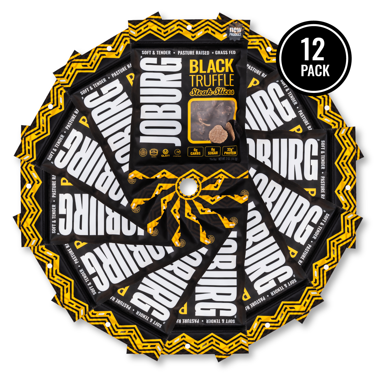 Black Truffle Steak Slices - (12 Pack)