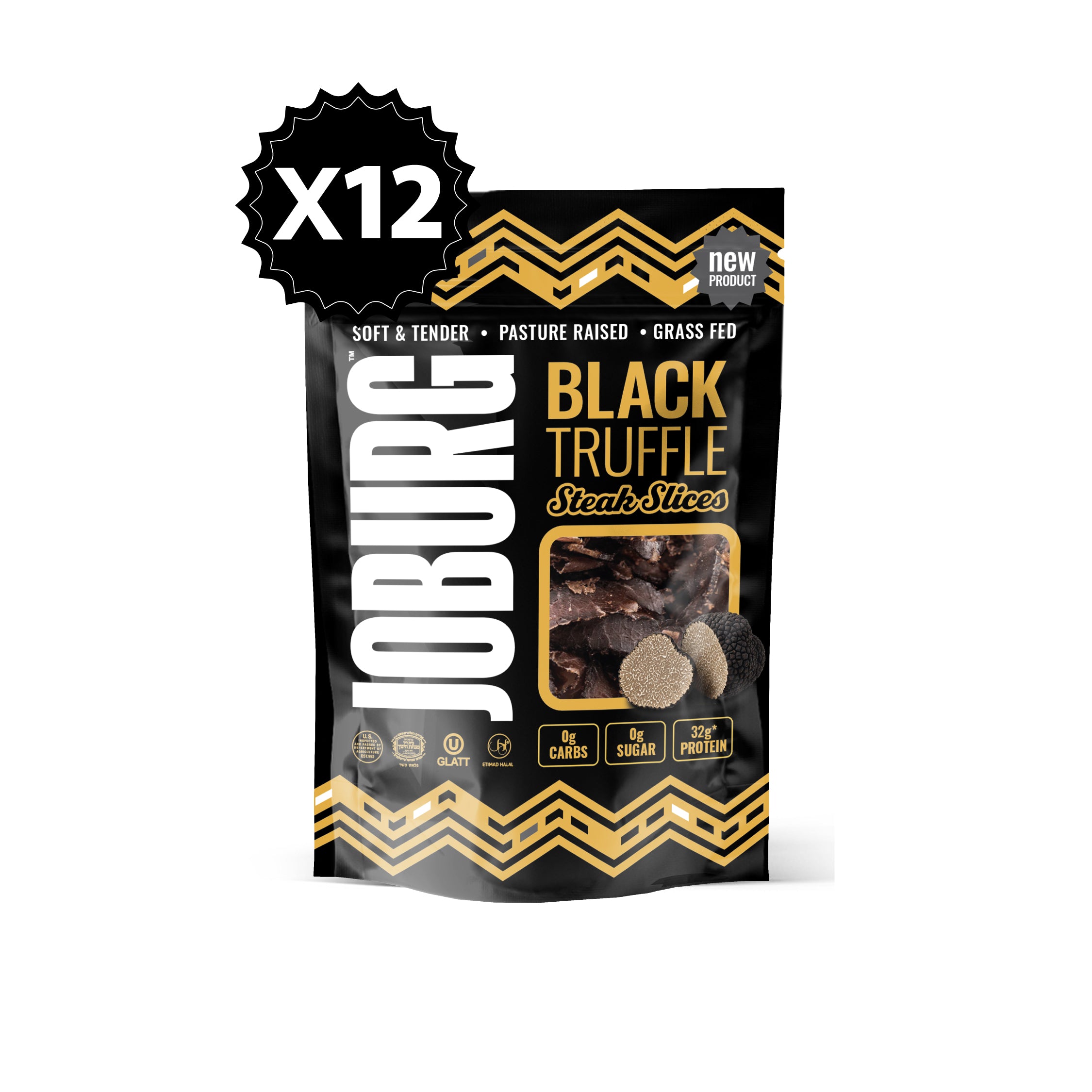 Black Truffle Steak Slices - (12 Pack)