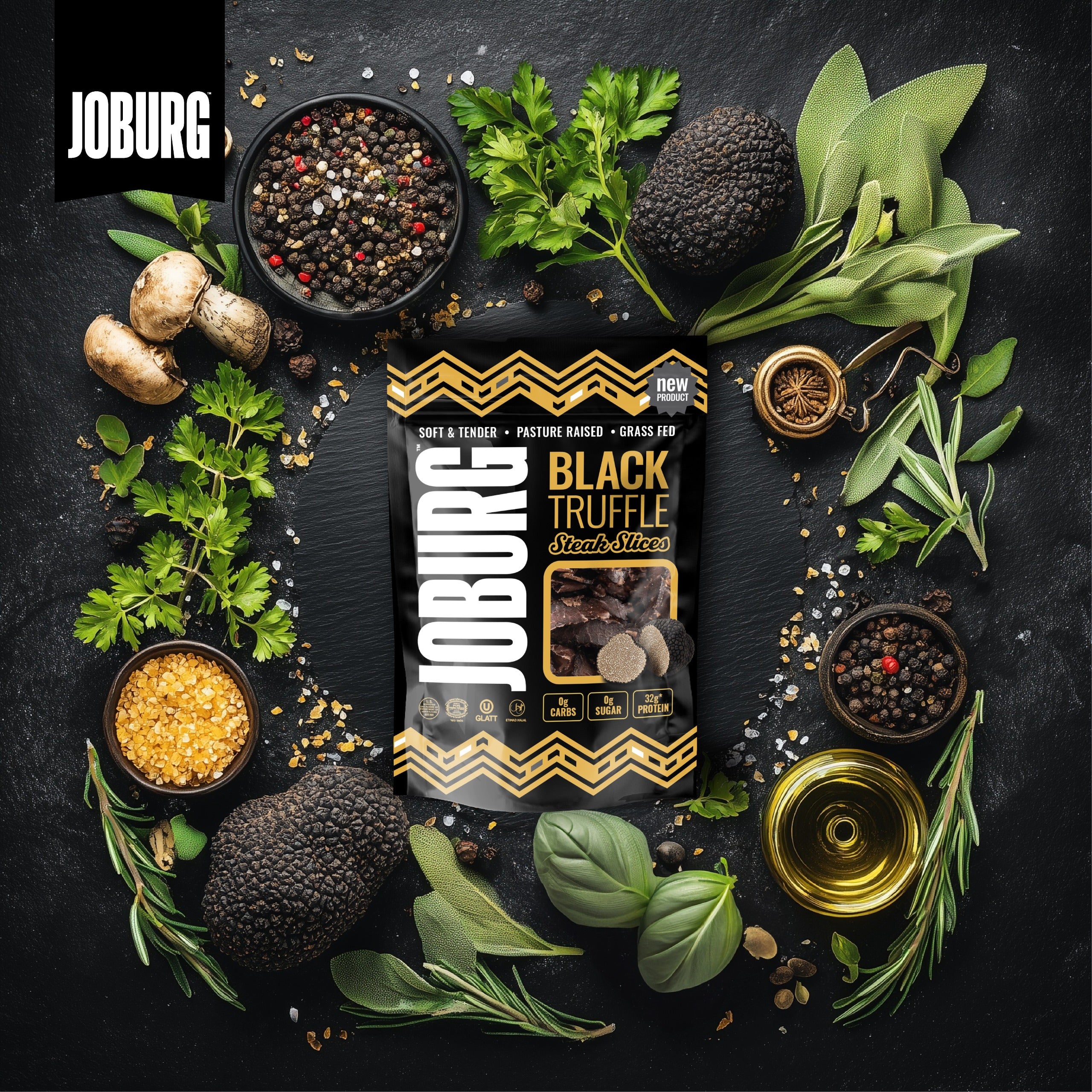 Black Truffle Steak Slices - (12 Pack)