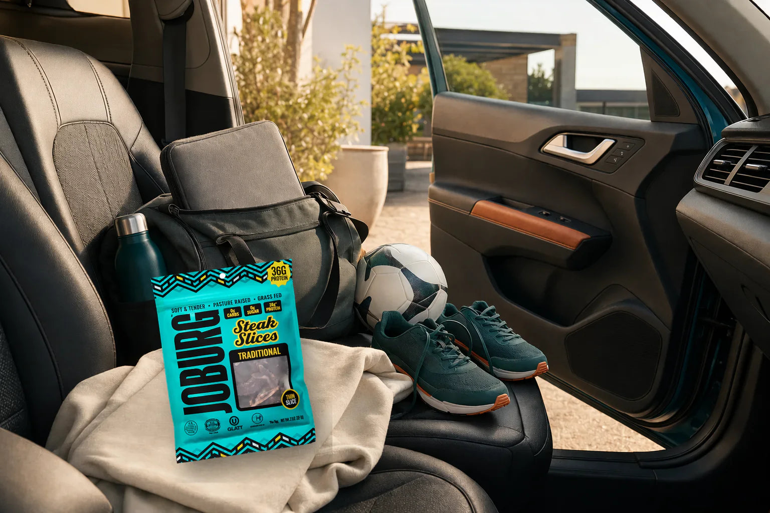 Joburg pouch packed with training essentials